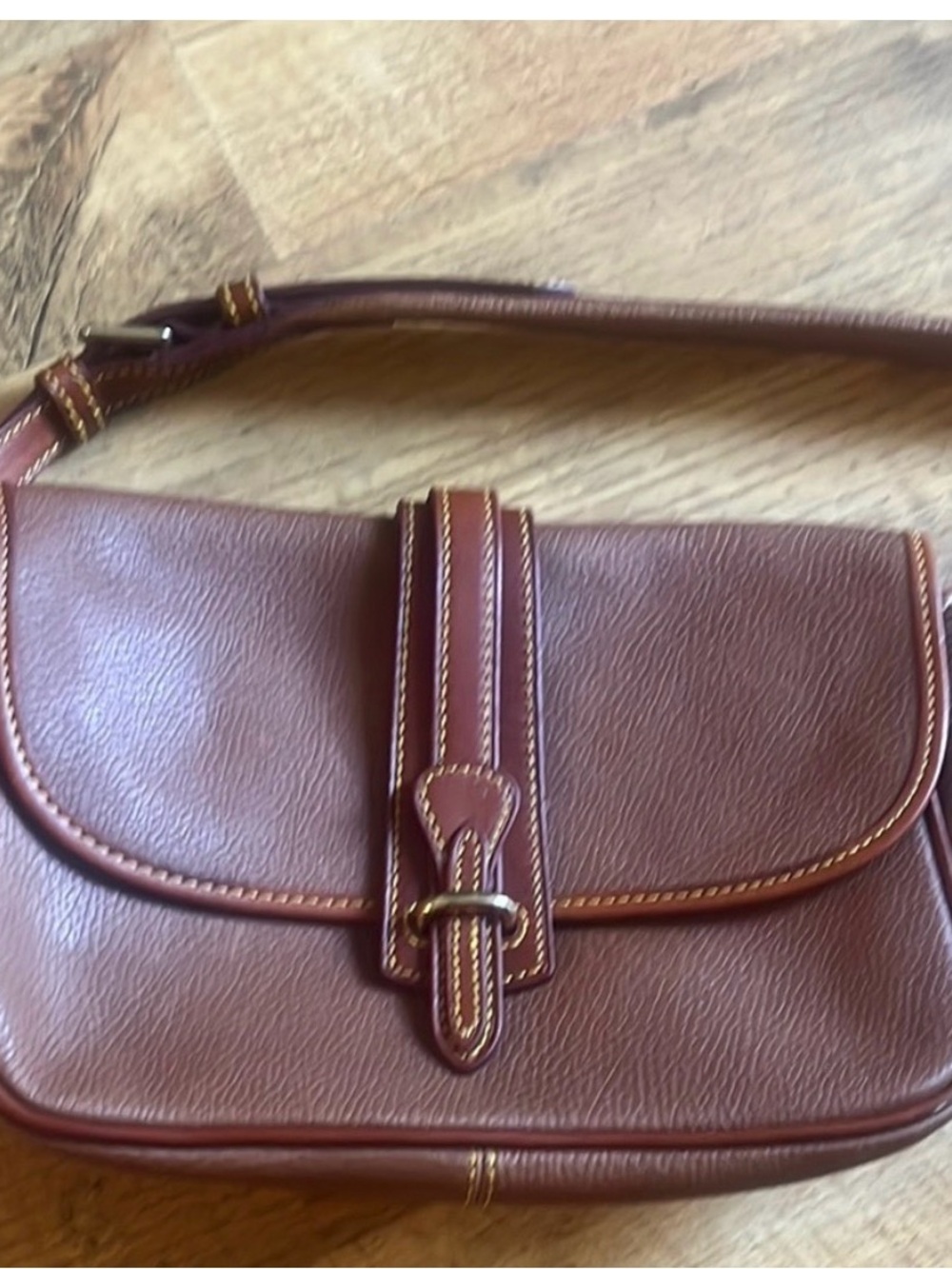 Dooney All Weather Leather Shoulder Bag - Women